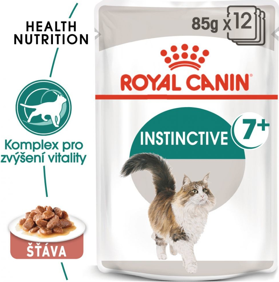 Royal Canin Instinctive +7 v omáčce 48 x 85 g