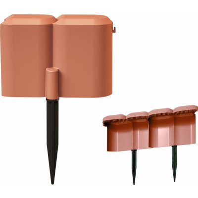 Prosperplast Snail 11,6 x 190 cm terakota set 12 ks – Hledejceny.cz