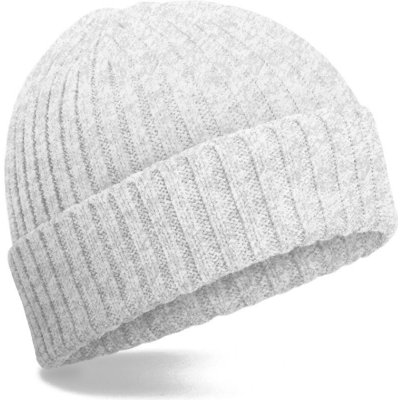 Beechfield dětská pletená bio čepice B 341B světle šedý melír – Sleviste.cz