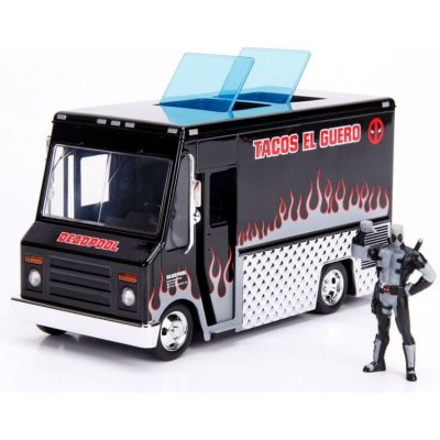 Jada Toys Deadpool kovový model Deadpool Taco Truck 1:24 – Hledejceny.cz
