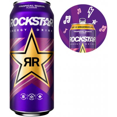 Rockstar Tropical Guava 0,5 l – Zboží Dáma
