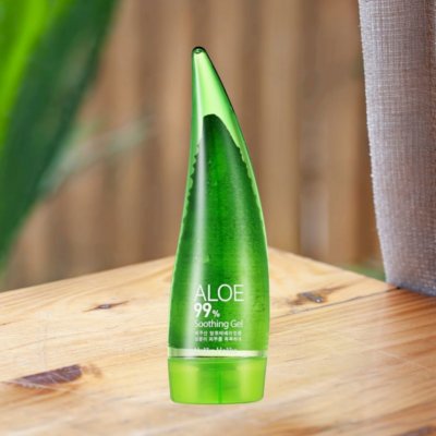 Holika Holika Aloe 99% Shoothing Gel Zklidňující gel s aloe vera 55 ml – Zboží Mobilmania