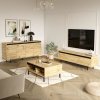 Obývací stěna Hanah Home Living Room Furniture Set LV34-KL Oak Black
