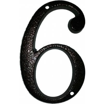 číslo domovní 6 (9), zinkové slévané 455006/455009 – Hledejceny.cz