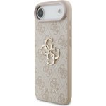 Guess PU 4G Metal Logo Zadní Kryt pro iPhone Air Pink – Zboží Mobilmania