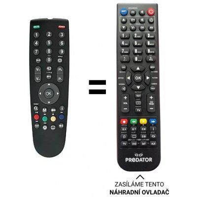 Dálkový ovladač Predátor Grundig RC23 – Hledejceny.cz