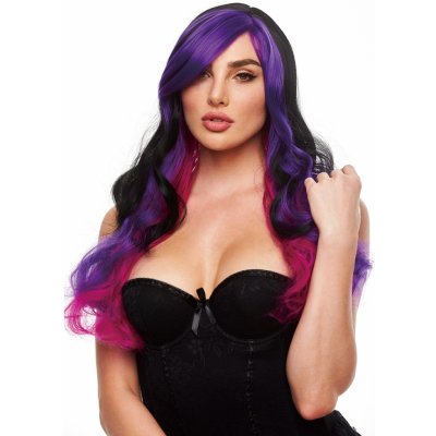 Pleasure Wigs Brandi Black & Purple