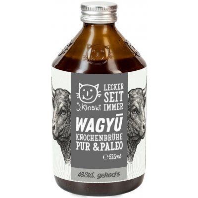 J. Kinski Wagyu vývar z masa a kostí 525 ml – Zboží Mobilmania