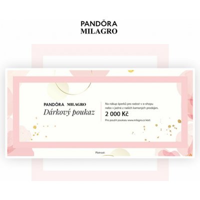 Elektronický dárkový poukaz 2000 Kč – Hledejceny.cz