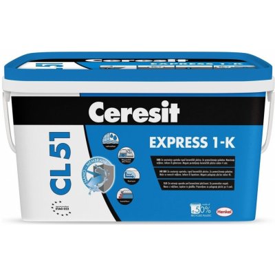 Ceresit CL 51 Express hydroizolace 15 kg – Zboží Mobilmania