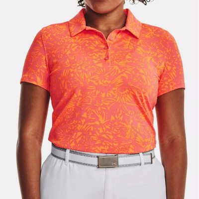 Under Armour PLAYOFF PRINTED SS POLO W 1377337-683 růžová