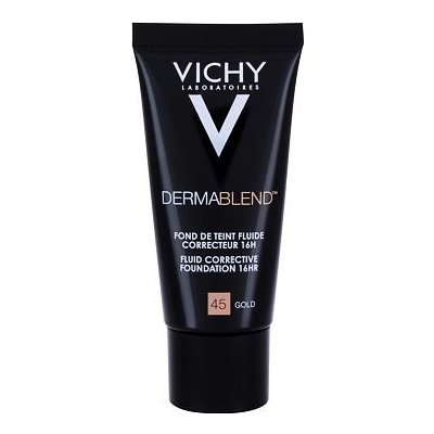 Vichy Dermablend™ Fluid Corrective Foundation SPF35 tekutý korekční make-up 30 ml odstín 45 Gold