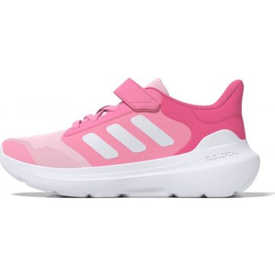 adidas Tensaurus Run 3.0 EL Trainers Childrens Pink/White – Zboží Mobilmania