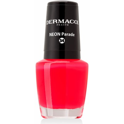 Dermacol Neon Nail Polish Neonový lak na nehty 34 Neon Parade 5 ml – Hledejceny.cz