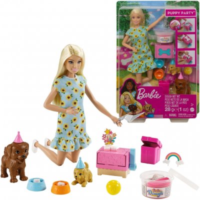 Barbie Party s pejsky Hrací set – Zbozi.Blesk.cz