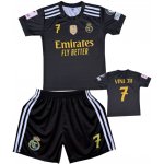Numberoplus Premium dětský fotbalový dres komplet FC Real Madrid Black Vinic JR7 Fly Better – Zbozi.Blesk.cz