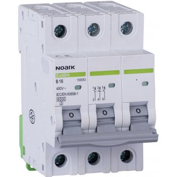 Noark Electric 6kA Ex9BN 3P B 16A