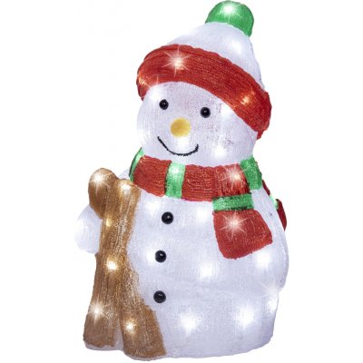 Kaemingk Světelná dekorace LED Sněhulák, 38 cm – Hledejceny.cz