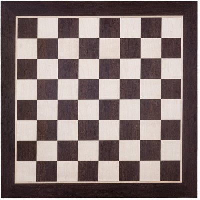 Šachová deska wenge/javor číslo 5 - 48x48 cm, pole 50 mm – Zbozi.Blesk.cz