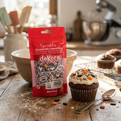 DEKORA Cukrové sypání Halloween dýně a netopýři, 100 g – Hledejceny.cz