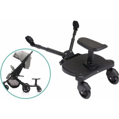 fillikid stupátko Basic včetně sedadla černá – Zboží Mobilmania