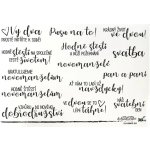 HuráPapír Samolepky průhledné A5 - Svatební – Hledejceny.cz