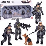 JOKO Sada figurek vojáků s psy a zbraněmi – Hledejceny.cz