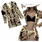 Sexy Lingerie Přehoz kabátek přes plavky 301610-011 oranžová – Zboží Dáma