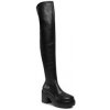 Dámská kozačka Bronx Mušketýrky High Knee Boots 14295-A černé