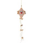 Závěs dřevo 175x250mm drak, přírodní+mix barev – Sleviste.cz