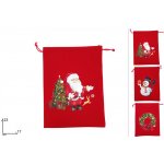 PROHOME - Sáček vánoční sametový 17x23cm různé motivy – Hledejceny.cz