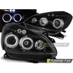 Tuning-Tec Přední čirá světla Renault Clio III (2005 - 2009) - černé - Angel Eyes – Hledejceny.cz