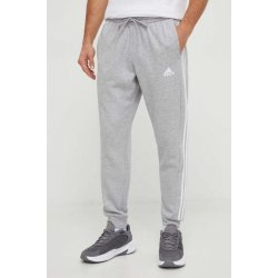 adidas teplákové kalhoty Essentials Fleece 3-Stripes Cuff IJ6494 Šedá