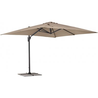Bizzotto slunečník Porto 400 x 300 cm Béžový – Hledejceny.cz