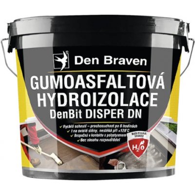 Hydroizolace gumoasfaltová DEN BRAVEN DenBit DISPER DN 5 kg – Hledejceny.cz