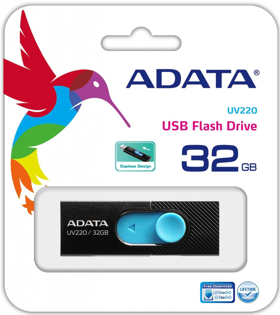ADATA UV220 32GB AUV220-32G-RBKBL