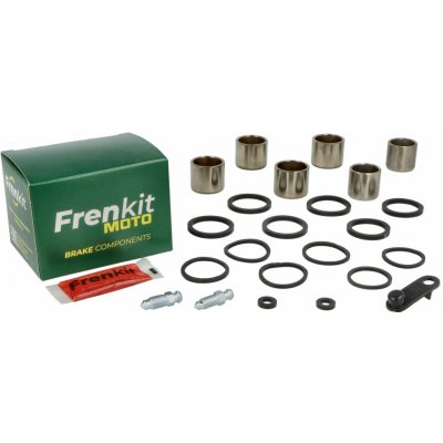 FRENKIT MOTO opravná sada brzdového třmenu (těsnění + písty) TOKICO (píst fi 24 / 27mm) přední KAWASAKI ZX-6R 600 NINJA '98-'01, ZX-12R '00-'05, ZRX 1100 / 1200 '96-'07, ZX-7R NINJA '96-'03 | Zboží Auto
