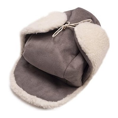 beranice z ovčí vlny velur šedá – Hledejceny.cz