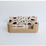 Stojan na vizitky | 3D doplňky do kanceláře Barva: Latte brown, Vzor: Fuzzy skin 3D doplňky do kanceláře – Hledejceny.cz