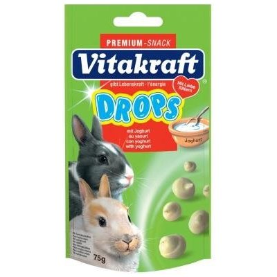 Vitakraft Drops sousto za odměnu s jogurtem 75 g – Zbozi.Blesk.cz