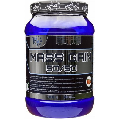 Nutristar MASS GAIN 50/50 1000 g – Zboží Mobilmania