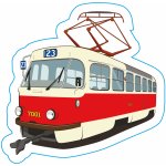 Dopravní svět Samolepka tramvaj T3 klasik – Hledejceny.cz