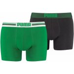 Puma Everyday Placed Logo Boxer 2P černá – Zboží Mobilmania
