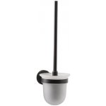 EBS Urban Round Black Skleněná WC štětka černá mat – Hledejceny.cz