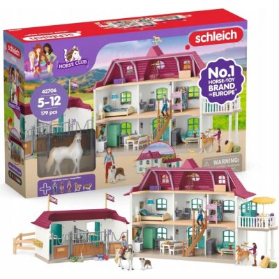 Schleich 42706 Venkovský dům a stáj u jezera – Zboží Dáma