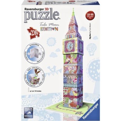 Ravensburger 3D puzzle Big Ben Tula Moon edice 216 ks – Zboží Mobilmania