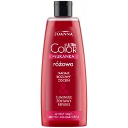 Joanna Ultra Color Pink Hair Rinse tónovací vlasová voda přeliv růžová 150 ml