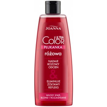 Joanna Ultra Color Pink Hair Rinse tónovací vlasová voda přeliv růžová 150 ml