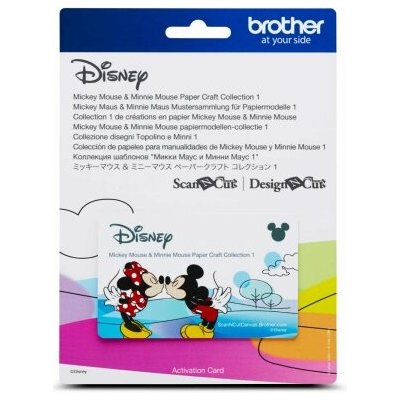 Karta se vzory Disney MICKY a MINNIE – Hledejceny.cz