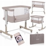 LIONELO Postýlka Aurora 3v1 Beige Cappuccino – Zboží Dáma